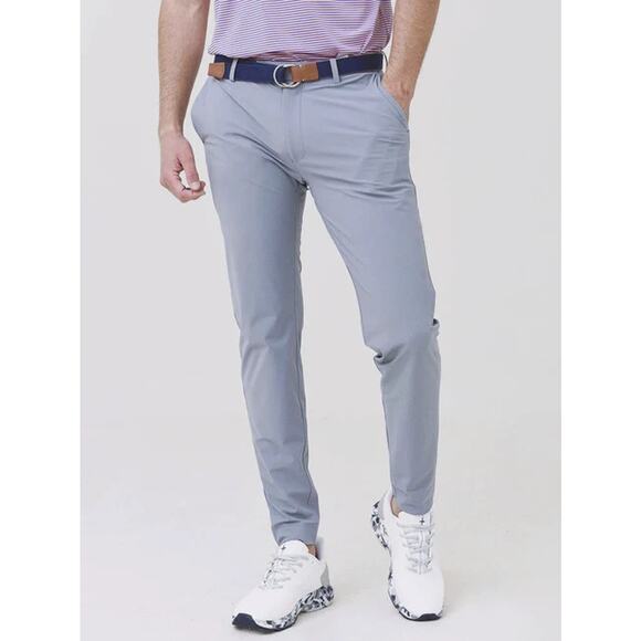 Peter Millar Other - Peter Millar Crown Crafted Blade Performance Ankle Sport Pant Gray Men's 36 x 30